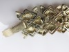 Coro Pegasus wide brushed gold vintage bracelet