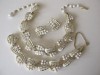 1960s vintage Jewelcraft necklace bracelet earring set parure