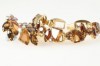 JULIANA D&E fabulous geometric glass bracelet earring set