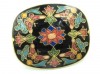 Vintage 1980s cloisonne art nouveau butterfly brooch