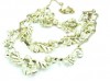 Vintage 1950s cream enamel pastel rhinestone jewelry set by Jewelcraft