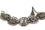 Vintage Paris France souvenir bracelet Eiffel Tower