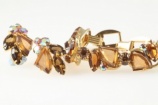 JULIANA D&E fabulous geometric glass bracelet earring set
